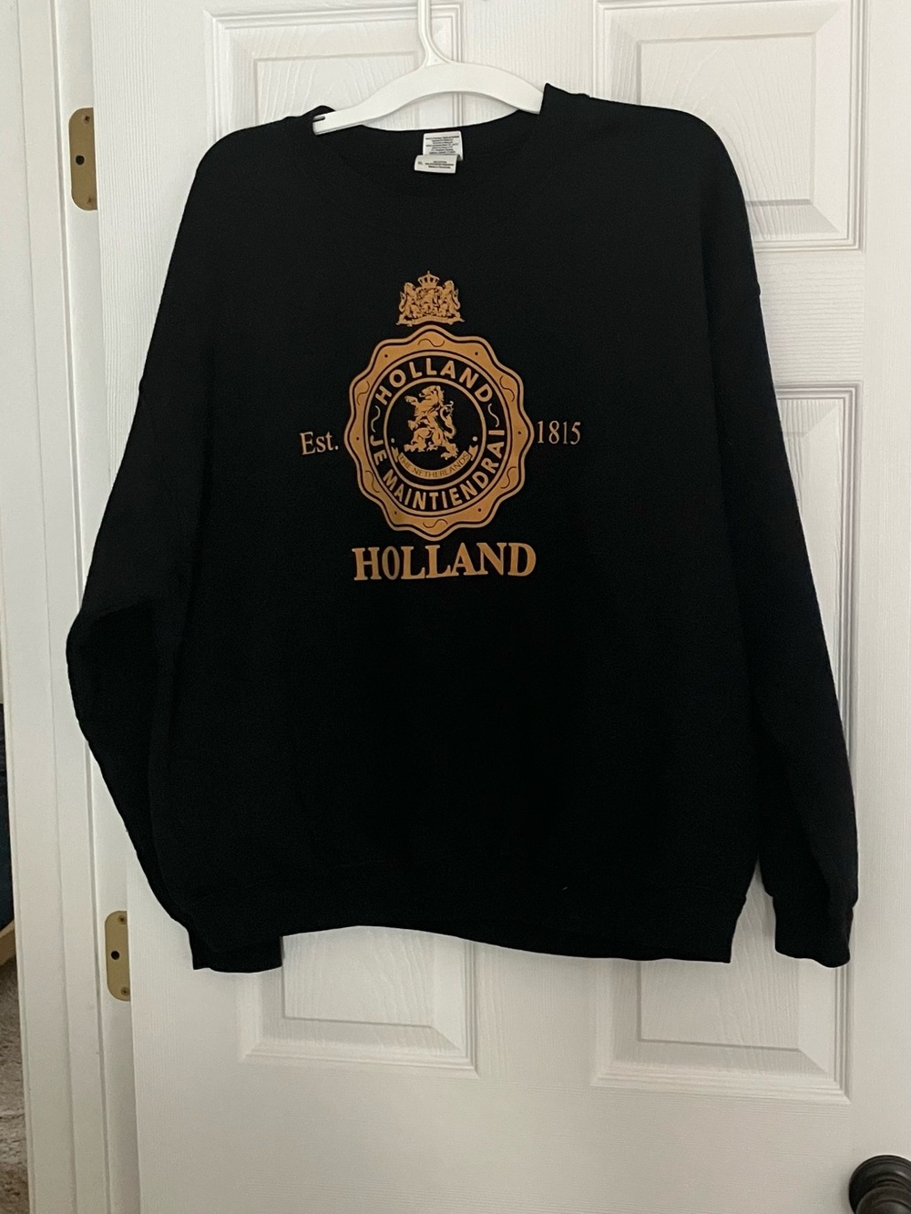 Vintage Y2K Holland Crest Crewneck Gildan Crewneck Sweatshirt Mens XL